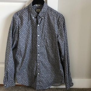 Jcrew button down floral shirt